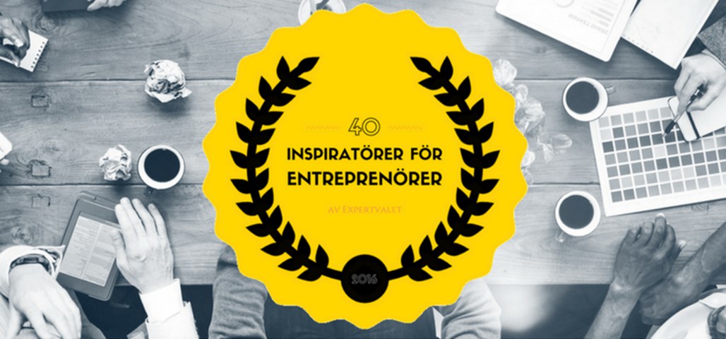 40 inspirationer för entreprenörer.