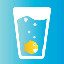 Drink water aquarium.
